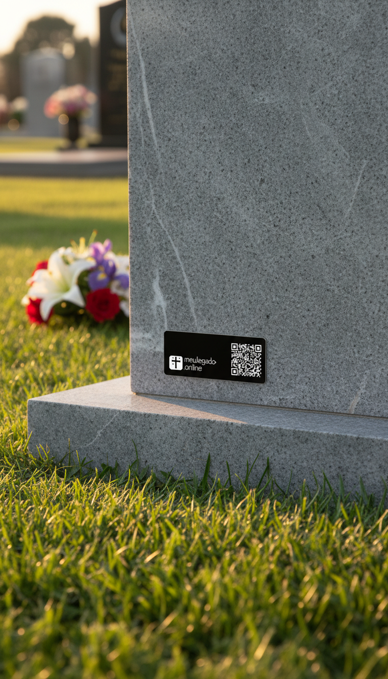 Memorial Digital em Túmulo